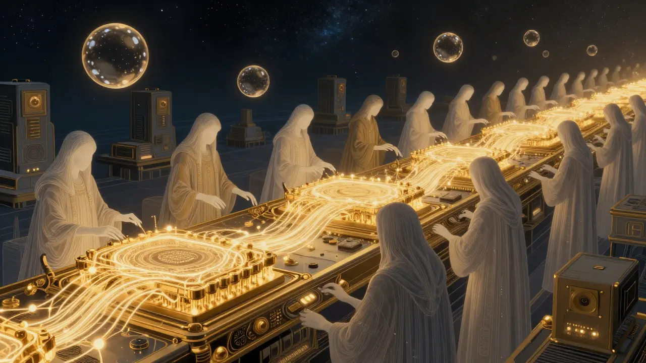 Model Parallelism and Pipeline Parallelism in Large Generative AI Training