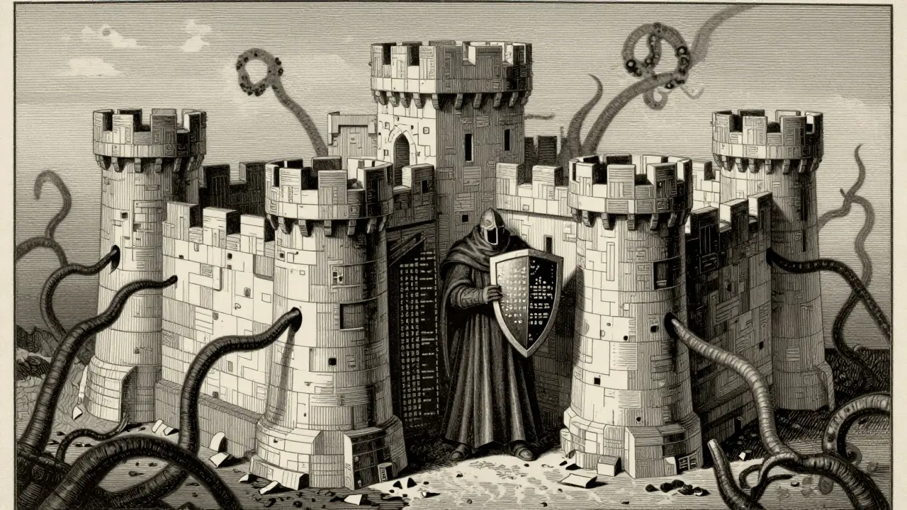 Digital fortress defends against shadowy attack tendrils