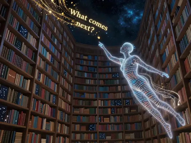 How Large Language Models Learn: Self-Supervised Training at Internet Scale