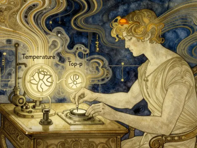 Temperature and Top-p in Large Language Models: Controlling Creativity and Precision