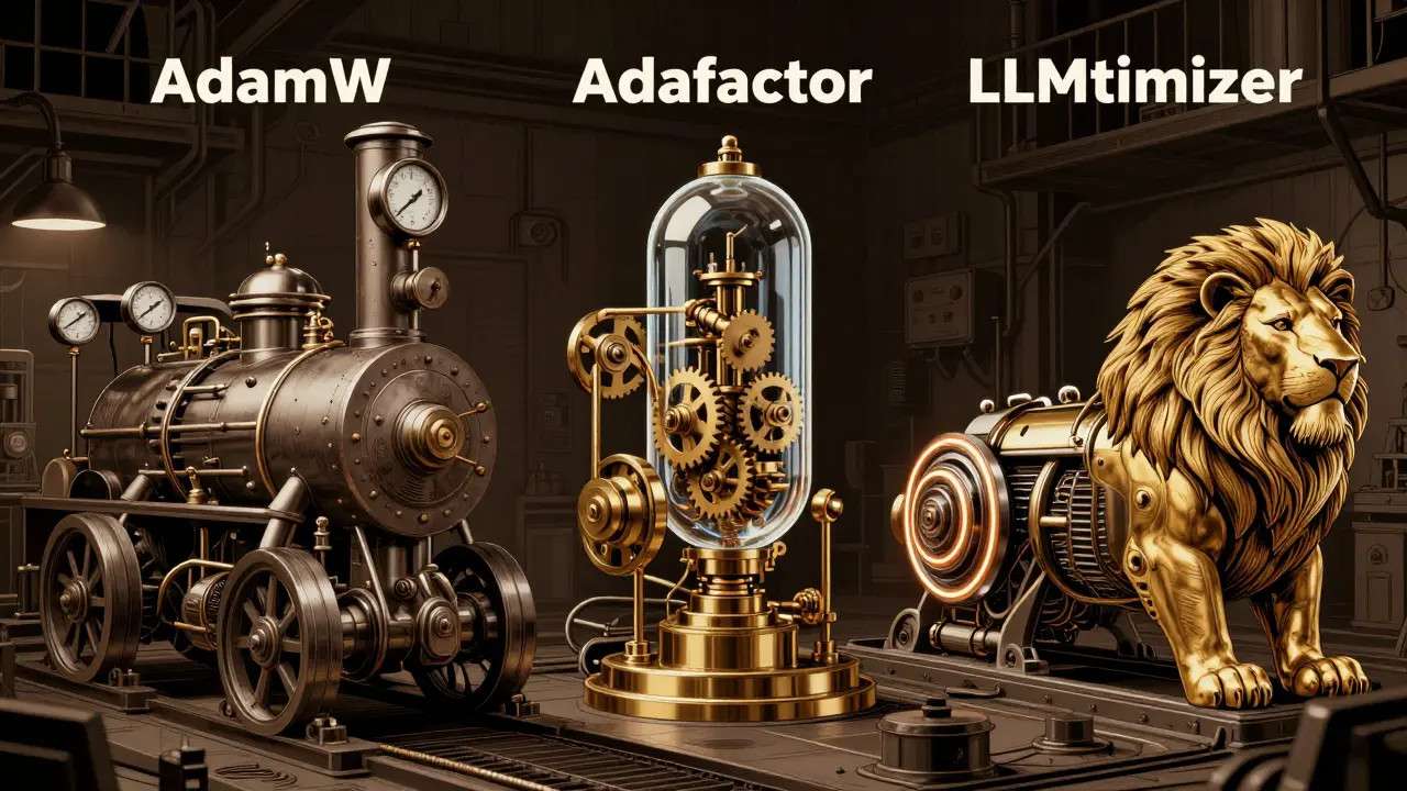 AdamW vs Adafactor vs Lion: Choosing the Right LLM Optimizer in 2026