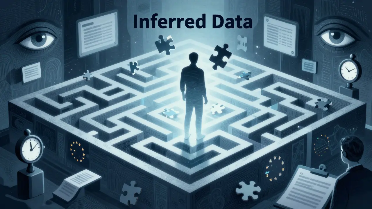 Maze of regulations and inferred data privacy risks illustrated