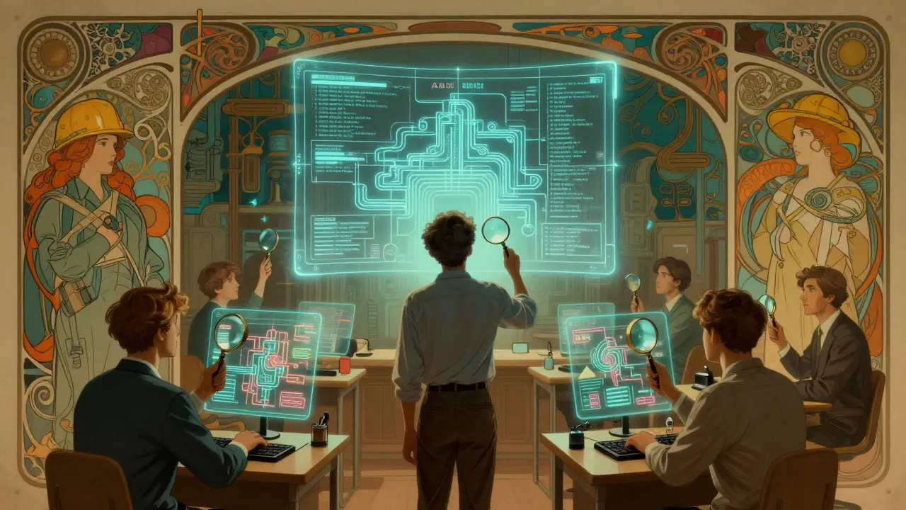 Teaching with Vibe Coding: How Inspecting AI Code Builds Real Architecture Skills